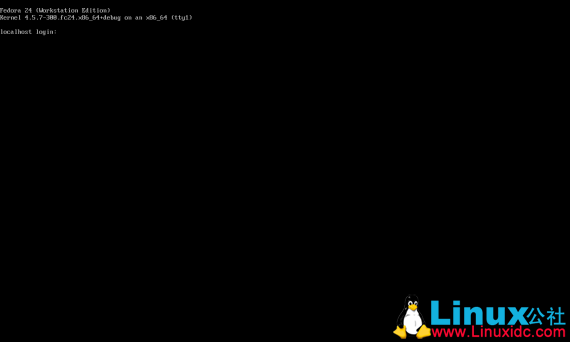 fedora-24-run-level-3