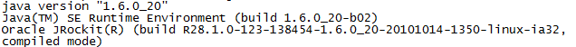 CentOS 6.4安装Oracle的jrockit-jdk