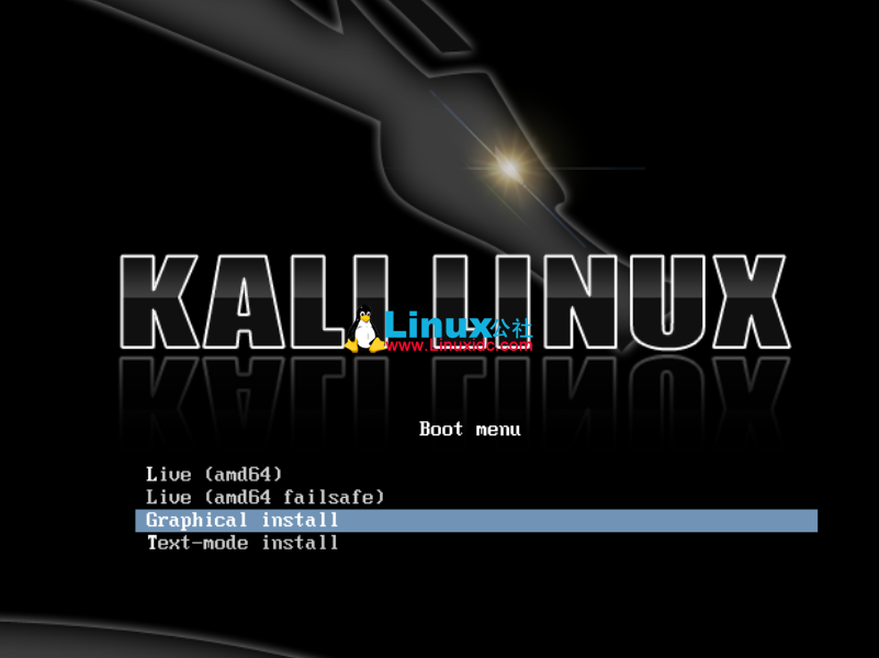硬盘安装Kali Linux
