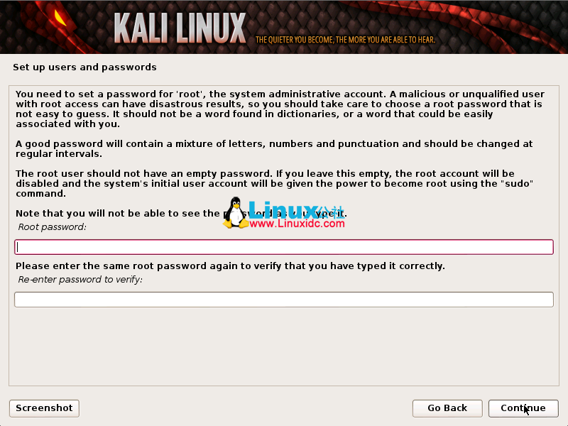 硬盘安装Kali Linux
