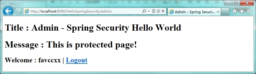 Spring Security身份认证之HelloSpringSecurity
