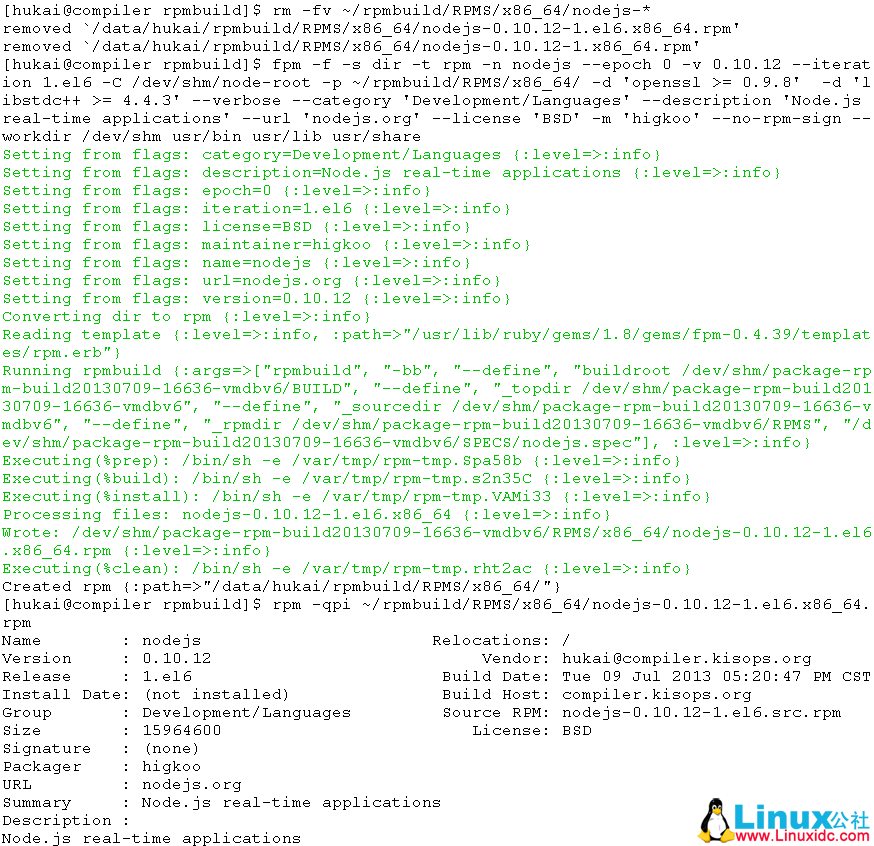 nodejs-fpm